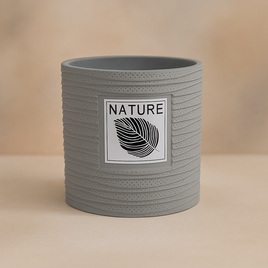 EcoLeaf Ceramic Planter