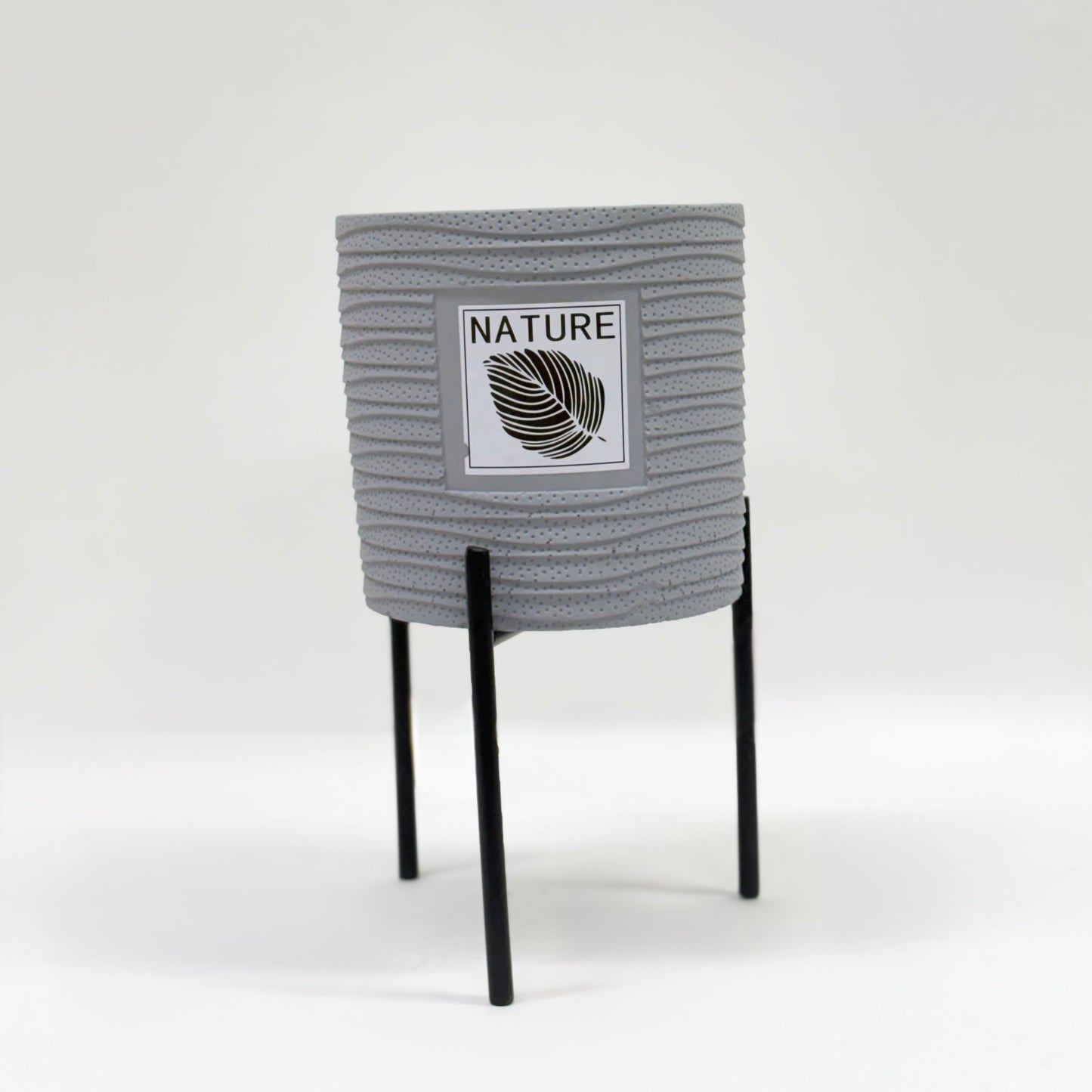 EcoLeaf Ceramic Planter