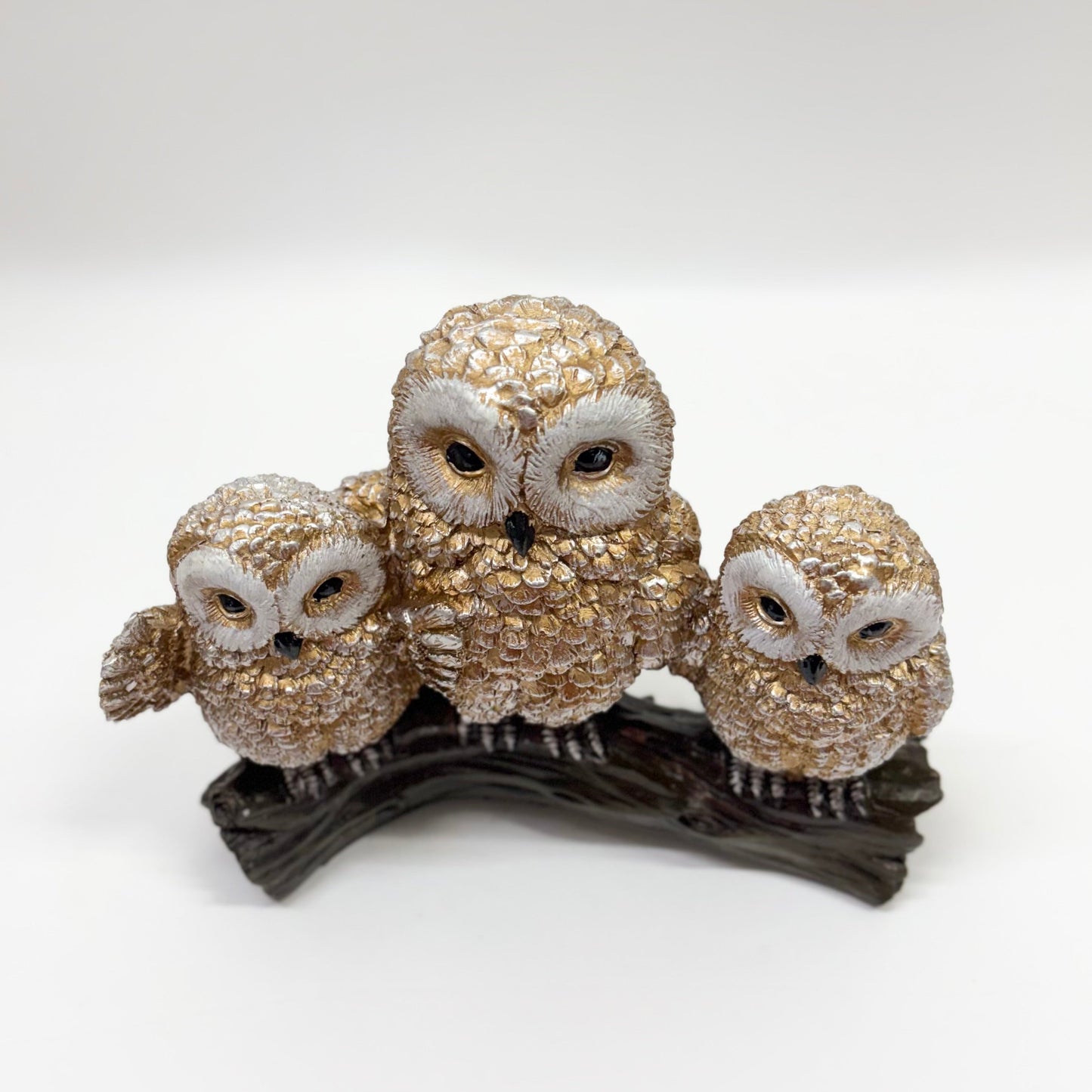 Trio Harmony Owl Figurine