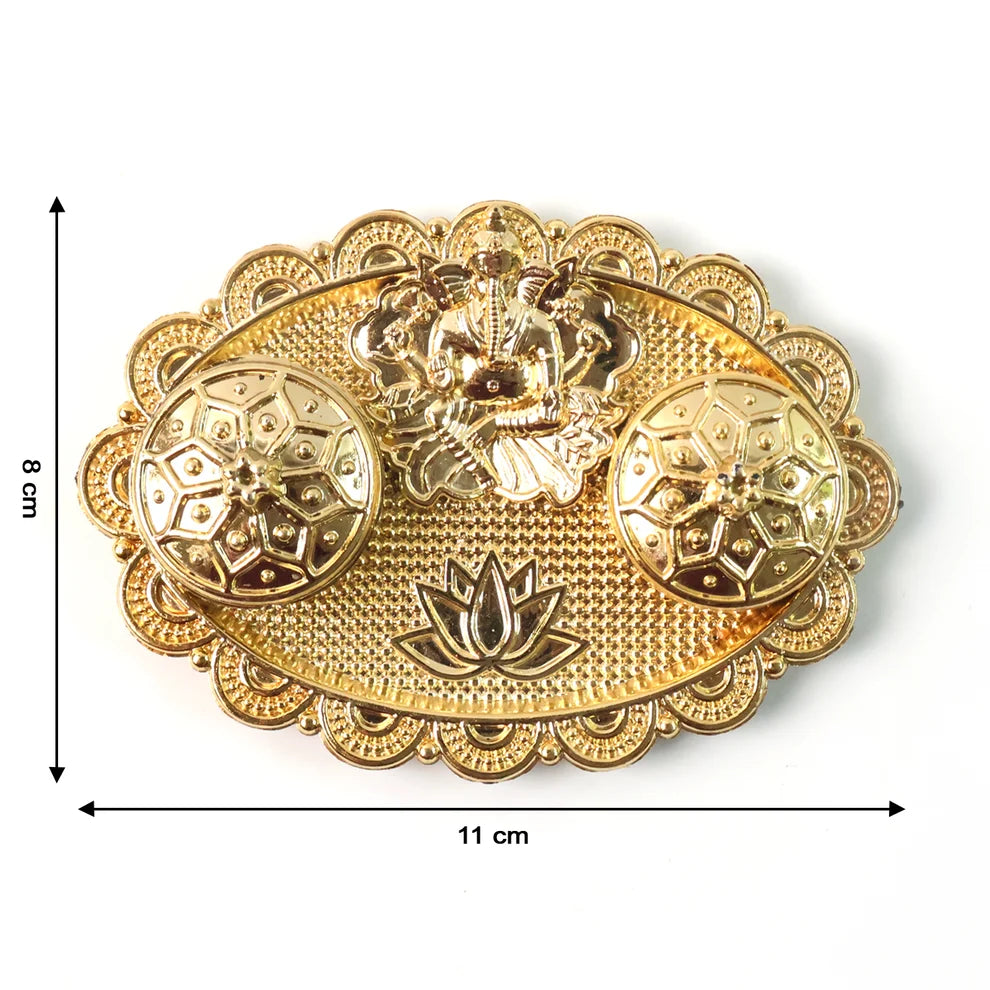 Ganesh Embossed Roli-Chawal Kumkum Chopra