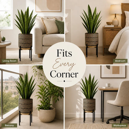 Aesthetic indoor Plant Pot for Home Office Commercial Spaces