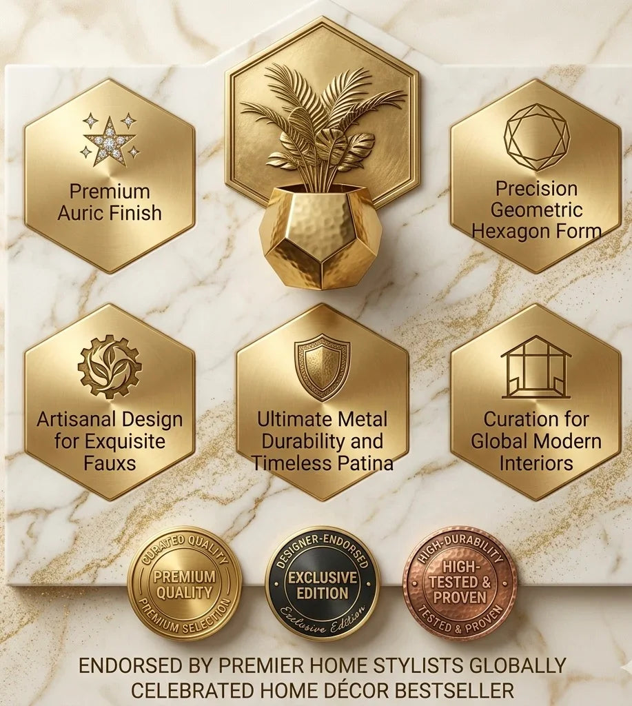 Best Brass Indoor Planter for artificial Plants specifications Trending product
