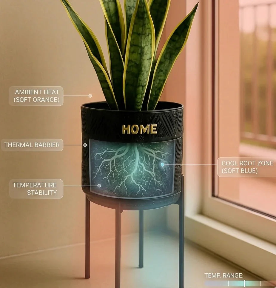 Advantages of Ceramic Indoor Planters, Temperature control for plant growth