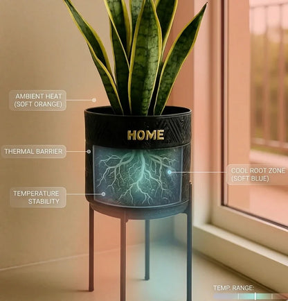 Advantages of Ceramic Indoor Planters, Temperature control for plant growth