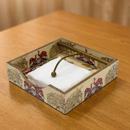 Best Top Selling Tissue Holder Rajasthani Artwork 