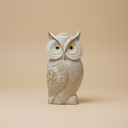 Feng Shui owl showpiece for good luck 