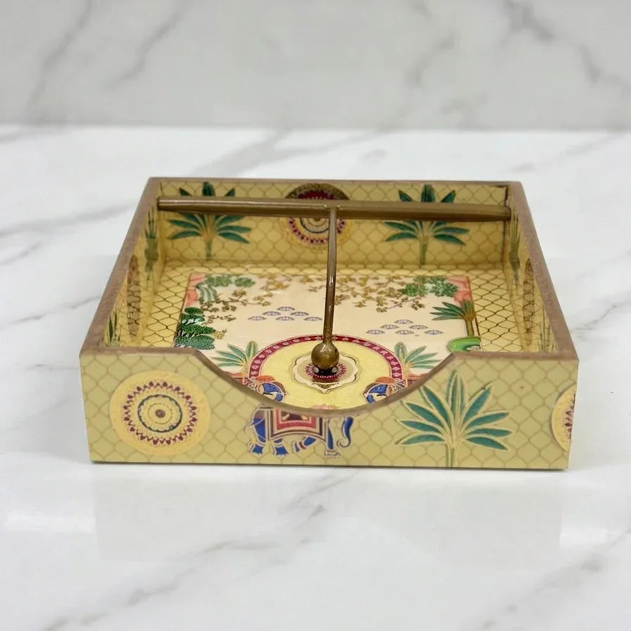 Hand Painted Tissue Organiser Hot seller