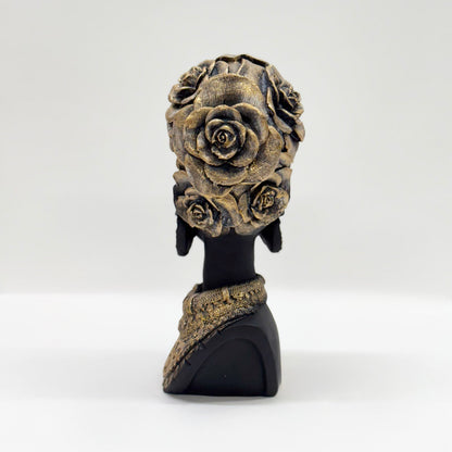 Golden Grace Divine Tribal Queen Bust