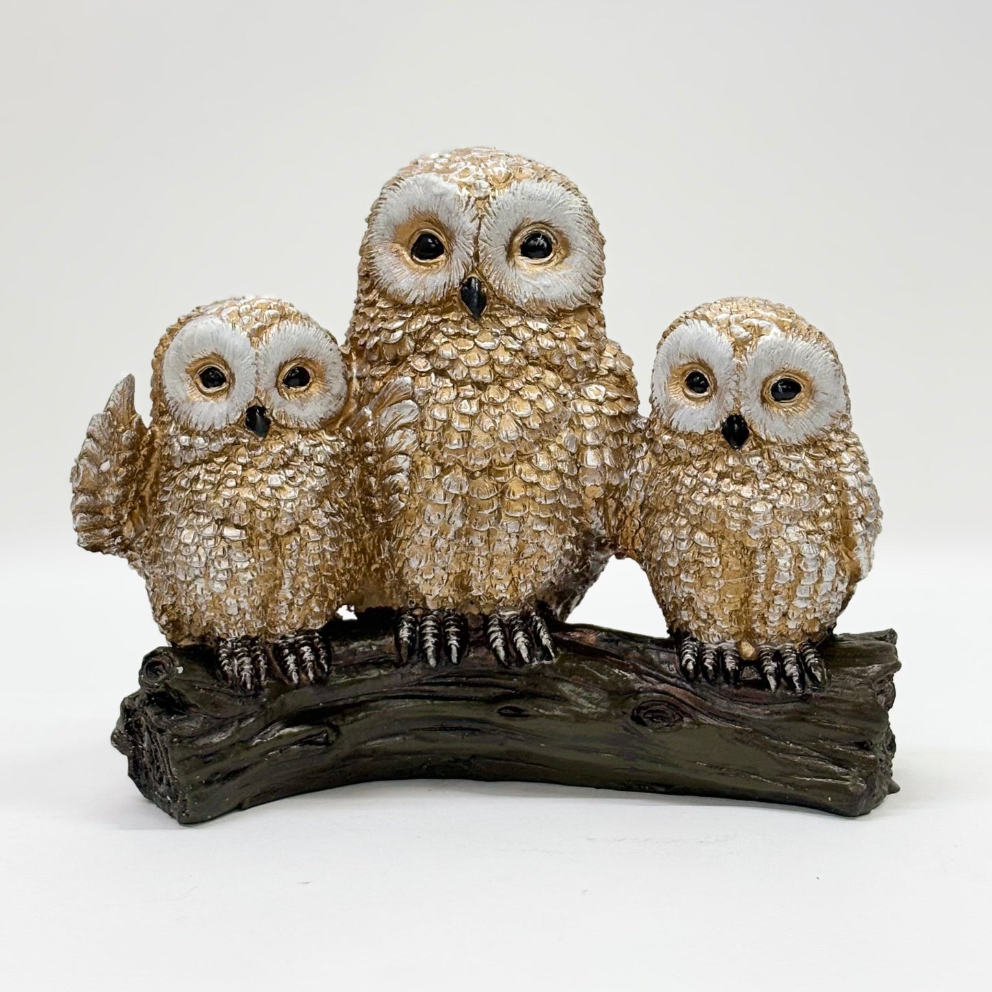 Trio Harmony Owl Figurine