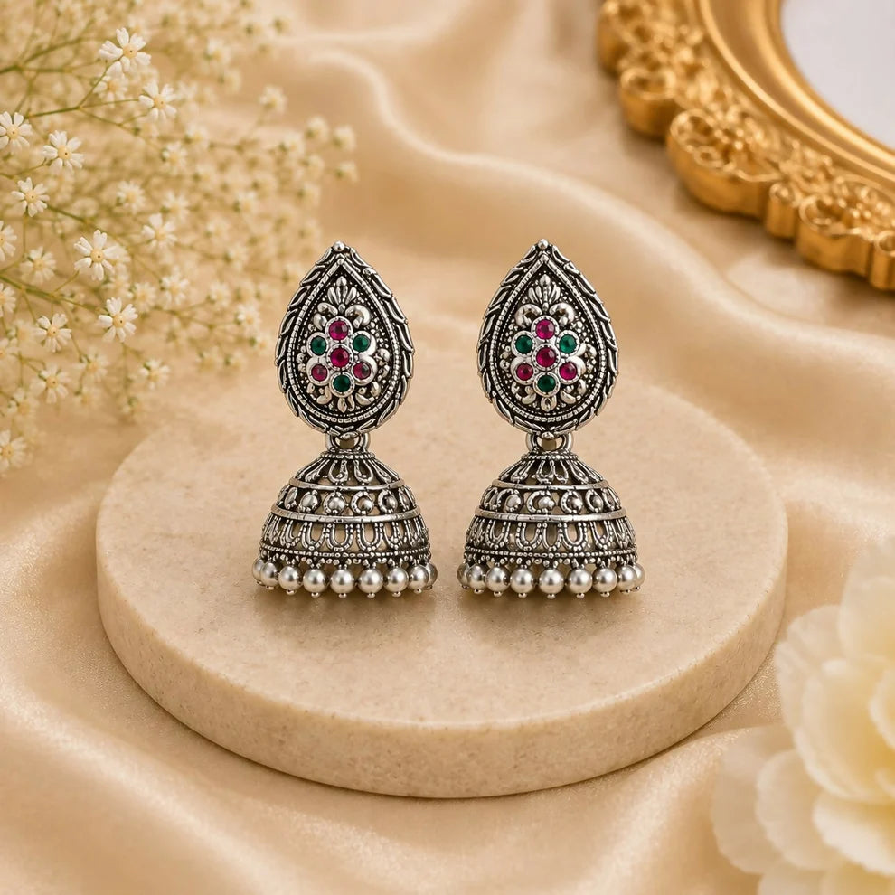 Moonlit Jhumka Edit – 5-Pair