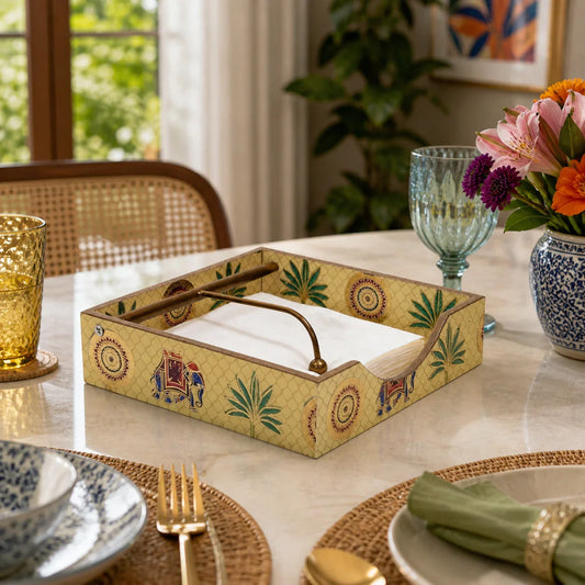 Tissue Holder for Dining Table