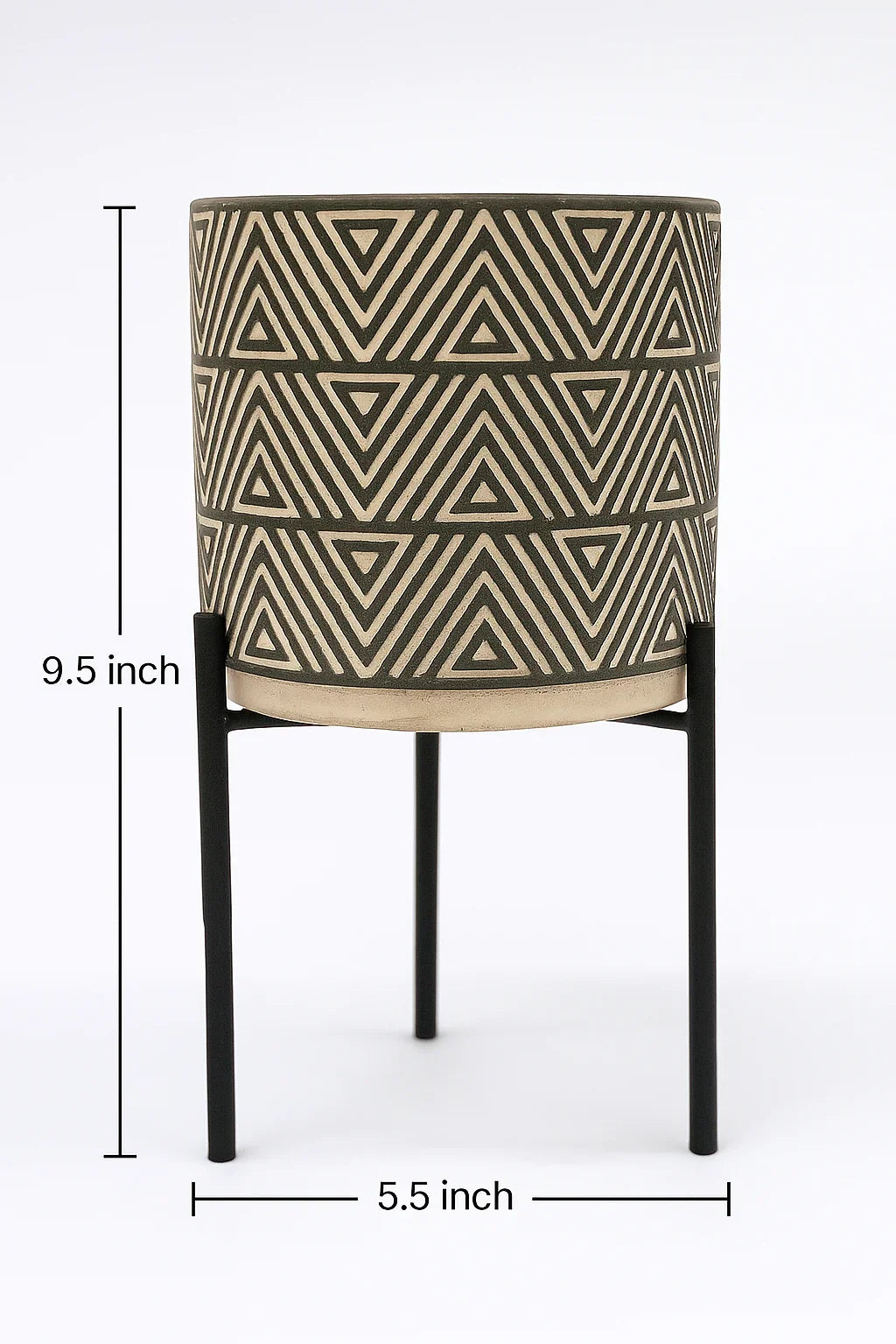 ceramic planter for living room decor
