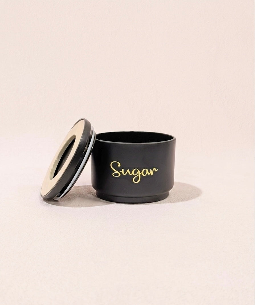 matte glass container with air tight lid Top Selling product