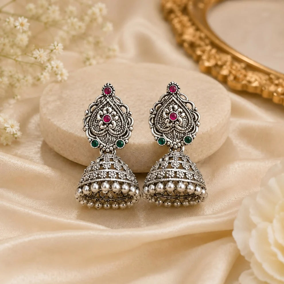 Moonlit Jhumka Edit – 5-Pair